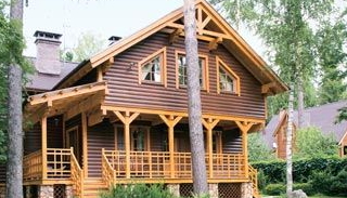 Строительство двухэтажного деревянного дома в Краснокамске - Строй-Кнм от 134615 рублей