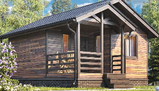 Проект бани 3 на 3 в Краснокамске | Разработка и планировка от Строй-Кнм от 3625 рублей